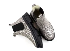 Angulus silver/black vinterstøvlette med uldfoer